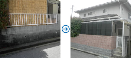 �u���b�N�ς̃��t�H�[���A�ډB���H���C���[�W